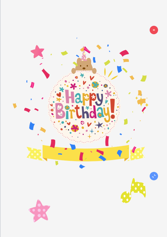 Handmade Style Birthday Card